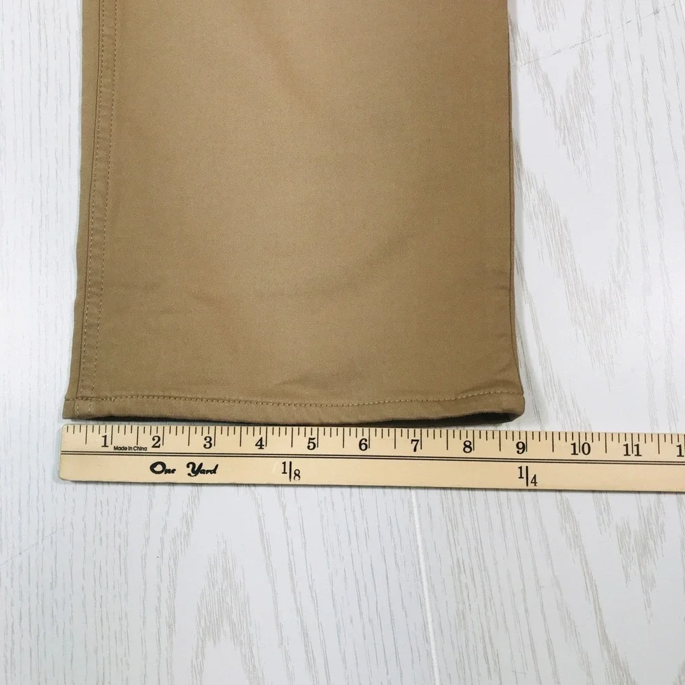 Banana Republic Slim Fit Traveler Jeans Mens 40x34 Brown Stretch 99% Cotton New